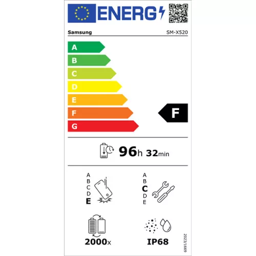 SAMSUNG Tablet - X520N GALAXY TAB S10 FE WIFI (8/128GB) LIGHT BLUE