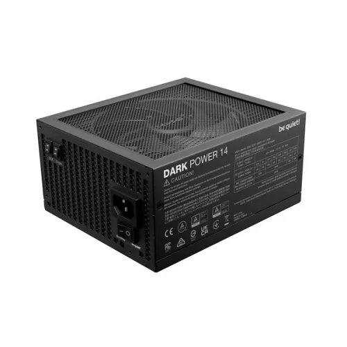 Be Quiet! Tápegység 850W - DARK POWER 14 (80+ Titanium, ATX3.1, PCIe5.1, moduláris, fekete)