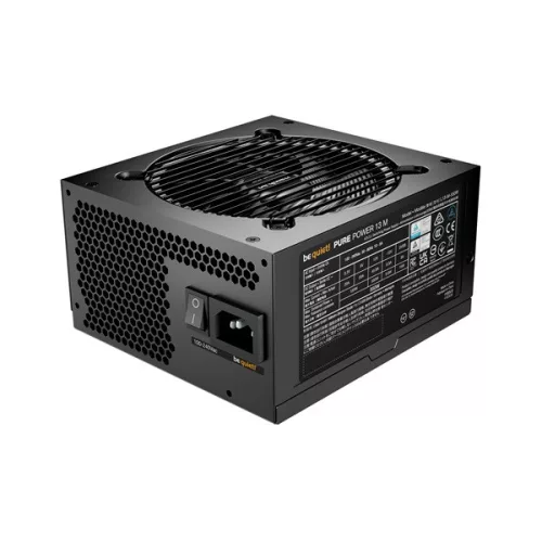 Be Quiet! Tápegység 550W - PURE POWER 13 M (80+ Gold, ATX3.1, PCIe5.1, moduláris, fekete)