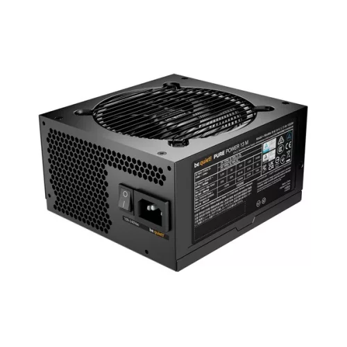 Be Quiet! Tápegység 1000W - PURE POWER 13 M (80+ Gold, ATX3.1, PCIe5.1, moduláris, fekete)