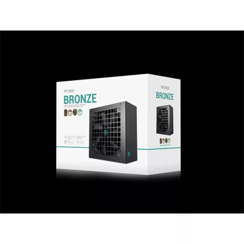 DeepCool Tápegység 700W - Gamerstorm PF700X (80 Plus Bronze, Aktív PFC, 12cm )