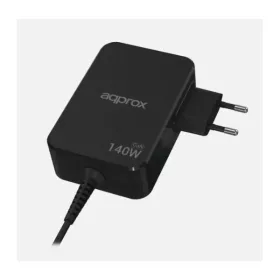   APPROX Telefontöltő - USB Type-C, 140W gyorstöltő + 1.8m kábel, Fekete