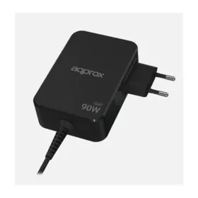  APPROX Telefontöltő - USB Type-C, 90W gyorstöltő + 1.8m kábel, Fekete