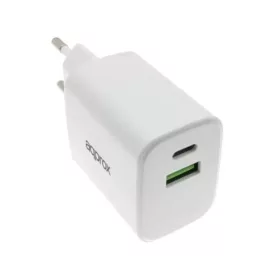   APPROX Telefontöltő - USB Type-C, USB-A port, 35W gyorstöltő + 1m USB Type-C kábel, Fehér