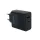 APPROX Telefontöltő - USB Type-C, USB-A port, 65W gyorstöltő + 1m USB Type-C kábel, Fekete