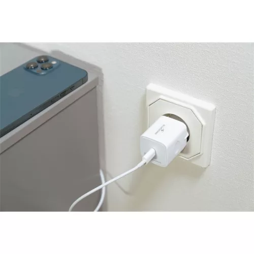 Bluestork Hálózati töltő - PW-20-C (USB-C, 20W, fehér)