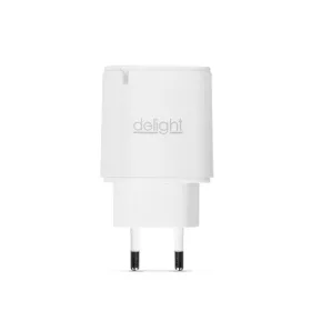   Delight Telefon töltő  - 1db Type-C PD20W gyorstöltéssel, Fehér