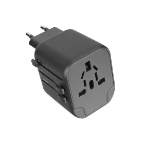   S-Link Adapter - SL-WL024 (Univerzális utazó adapter, 20W, Travel EU, UK, USA/AUS, 2xUSB-A, 1xUSB-C, 2.4A)