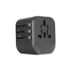 S-Link Adapter - SL-WL024 (Univerzális utazó adapter, 20W, Travel EU, UK, USA/AUS, 2xUSB-A, 1xUSB-C, 2.4A)