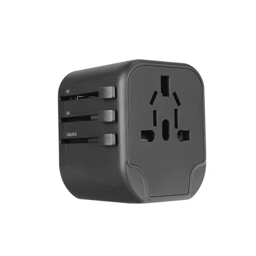 S-Link Adapter - SL-WL024 (Univerzális utazó adapter, 20W, Travel EU, UK, USA/AUS, 2xUSB-A, 1xUSB-C, 2.4A)