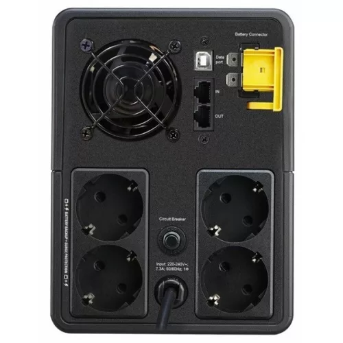 APC szünetmentes 1200VA - BX1200MI-GR (4x SCHUKO, 1200VA, 650W 230V, AVR, Line-Interactive UPS)