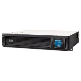   APC szünetmentes 1000VA - SMC1000I-2UC (4x C13, Line-interaktív, LCD, USB, Szoftver, 2U, SmartConnect)