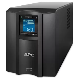   APC szünetmentes 1000VA - SMC1000IC (8x C13, Line-interaktív, LCD, USB, Szoftver, torony, SmartConnect)