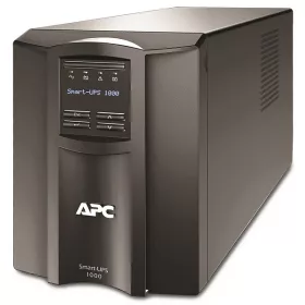   APC szünetmentes 1000VA - SMT1000IC (8x C13, Line-interaktív, LCD, USB, Szoftver, torony, SmartConnect)