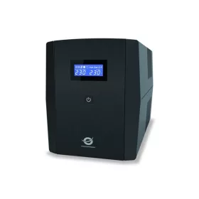   Conceptronic Szünetmentes  1200VA - ZEUS03EM (2x Schuko+3x IEC C13, line-interaktív, HID USB, fekete)