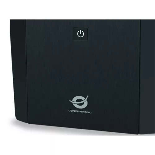 Conceptronic Szünetmentes  2200VA - ZEUS04EM (2x Schuko+ 3x IEC C13, line-interaktív, RJ45 vonalvédelem, HID USB)