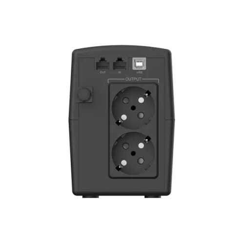 Conceptronic Szünetmentes  1000VA - ZEUS07ES (2x Schuko, line-interaktív, RJ45 vonalvédelem, HID USB, fekete)