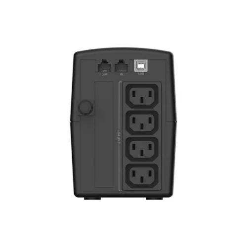 Conceptronic Szünetmentes  1000VA - ZEUS07E (4x IEC C13, line-interaktív, RJ45 vonalvédelem, HID USB, fekete)