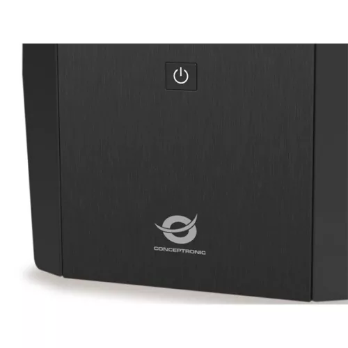 Conceptronic Szünetmentes  1500VA - ZEUS08E (6x IEC C13, line-interaktív, RJ45 vonalvédelem, HID USB, fekete)