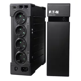   EATON szünetmentes 650VA - EL650USBDIN (4 Schuko kimenet, Standby, USB, rack/torony)