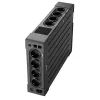 EATON szünetmentes 850VA - ELP850DIN (4 Schuko kimenet, line-interaktív, LCD, USB, szoftver, AVR, rack/torony)
