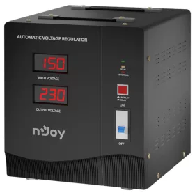   NJOY Toroid Transzformátor 5000VA - Alvis 5000 AVR (Kimenet: bekötős, LCD kijelző, indítás késleltetés)