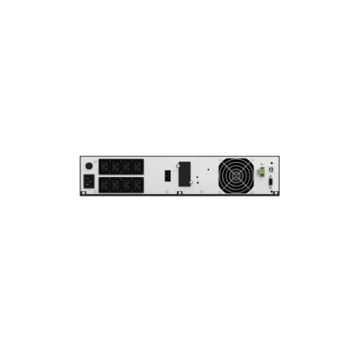 NJOY Szünetmentes 1000VA - Aster 1K (8x IEC C13, On-line, RS232, USB, szoftver, LCD kijelző, 2U rack)