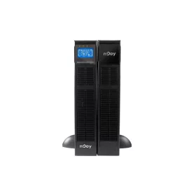   NJOY Szünetmentes 6000VA - Balder 6000 (On-line, RS232, USB, szoftver, LCD kijelző 2U rack)
