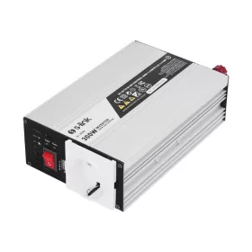   S-Link Inverter - SL-300W (1 Schuko, szivargyújtó, 300W, DC12V-AC230V fekete)