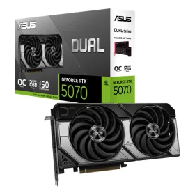   Asus Videokártya - nVidia DUAL-RTX5070-O12G (12288MB, GDDR7, 192bit, 1xHDMI, 3xDP)