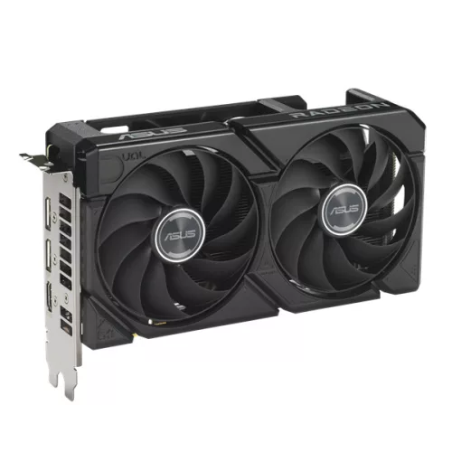 Asus Videokártya - AMD DUAL-RX9060XT-16G (16384MB, GDDR6, 128bit, HDMI, 2xDP+HDMI)
