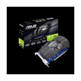   Asus Videokártya - nVidia PH-GT1030-O2G (2048MB DDR5, 64bit, 1506/6008MHz, DVI, HDMI, Ventillátor)