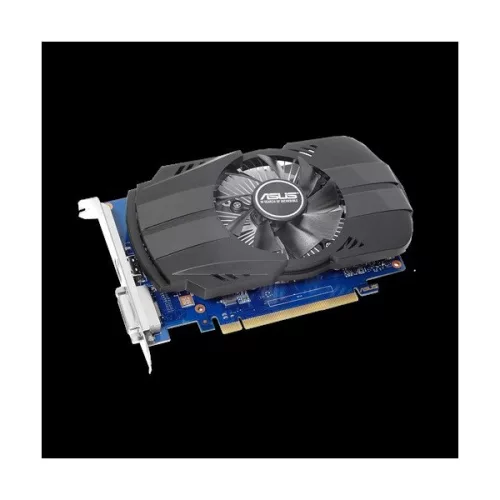 Asus Videokártya - nVidia PH-GT1030-O2G (2048MB DDR5, 64bit, 1506/6008MHz, DVI, HDMI, Ventillátor)