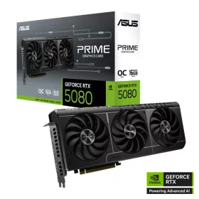   Asus Videokártya - nVidia PRIME-RTX5080-O16G (16384MB, GDDR7, 256bit, 1xHDMI, 3xDP)