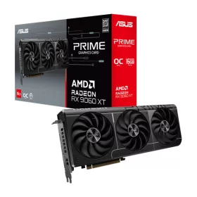   Asus Videokártya - AMD PRIME-RX9060XT-O16G (16384MB, GDDR6, 128bit, HDMI, 2xDP+HDMI)