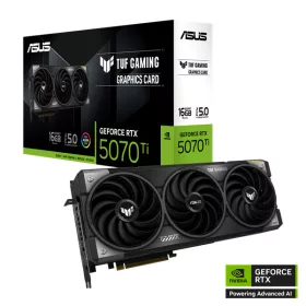   Asus Videokártya - nVidia TUF-RTX5070TI-16G-GAMING (16384MB, GDDR7, 256bit, 2xHDMI, 3xDP)