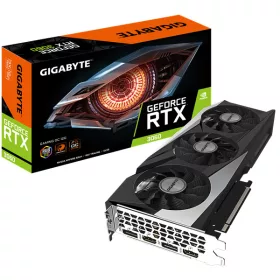   Gigabyte Videókártya - nVidia RTX 3060  GAMING OC (12288MB, GDDR6, 192bit, 1837/15000Mhz, 2xHDMI, 2xDP)