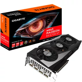   Gigabyte Videókártya - Radeon RX 6700 XT OC (12288MB, GDDR6, 192bit, 2622/16000MHz, 2xDP, 2xHDMI)