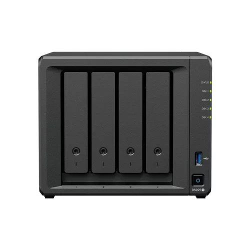 Synology NAS DS925+ (4GB) (4xHDD + 2xM.2 SSD)