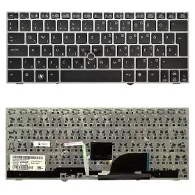 677598-211 gyári új, ezüst magyar laptop billentyűzet