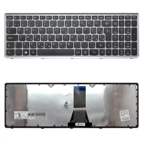   25212991 gyári új magyar ezüst-fekete laptop billentyűzet