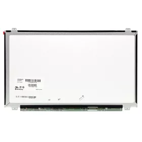  Gyári új, fényes 15.6" HD (1366x768) SLIM-LED kijelző (csatlakozó: 40 pin - jobb)