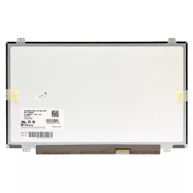   Gyári új, matt 14.0" HD (1366x768) SLIM-LED kijelző (csatlakozó: 40 pin - jobb)