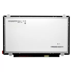   Gyári új, fényes 14.0" HD (1366x768) SLIM-LED kijelző (csatlakozó: 30 pin - jobb)