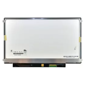   Gyári új, fényes 13.4" HD (1366x768) SLIM-LED kijelző (csatlakozó: 40 pin - jobb)