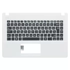   90NB0492-R30130 gyári új fekete magyar laptop billentyűzet + fehér felső fedél