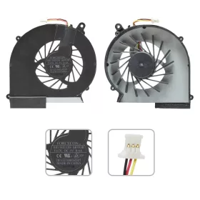 646181-001 gyári új hűtés, ventilátor