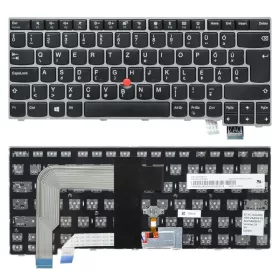   SN20L85167 gyári új, fekete, magyar laptop billentyűzet + ezüst keret