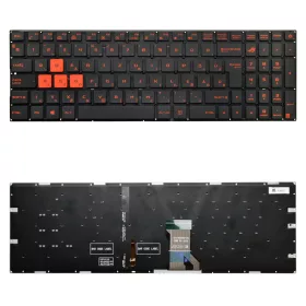   0KNB0-662PHU00 gyári új fekete magyar háttérvilágított laptop billentyűzet