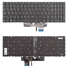   5CB0L66080 gyári új fekete, magyar, háttérvilágításos laptop billentyűzet, keret nélkül